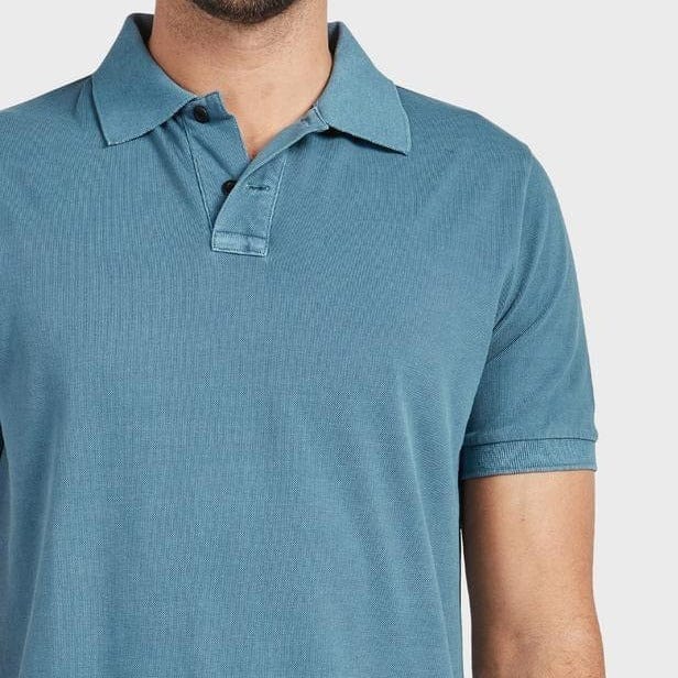 Academy Brand Men's Academy Polo - Steel Academy Brand