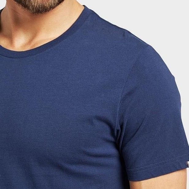 Academy Brand Men's Basic Crew T-shirt - Riviera Blue Academy Brand