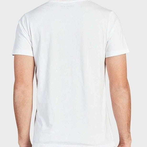 Academy Brand Men's Basic Crew T-shirt - White Academy Brand