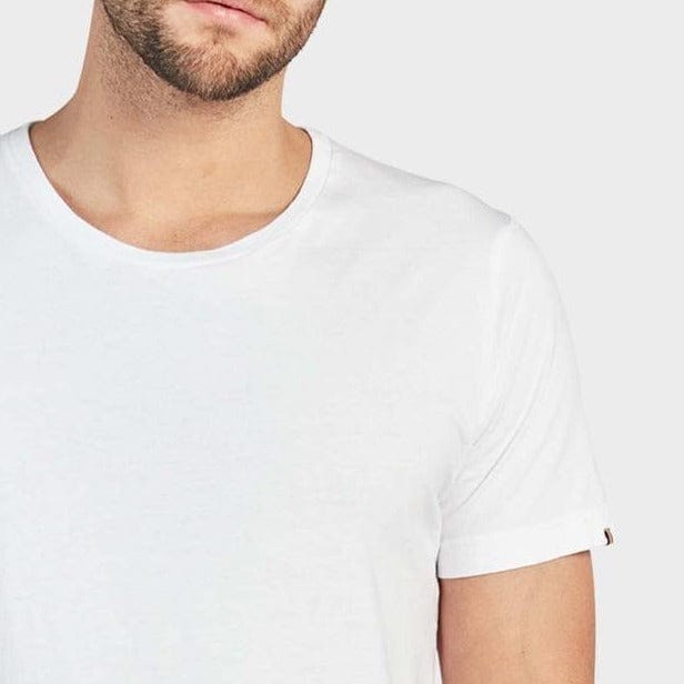 Academy Brand Men's Basic Crew T-shirt - White Academy Brand