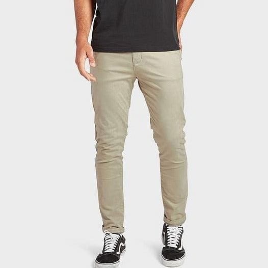 Academy Brand Men's Cooper Slim Chino - Dusty Olive Academy Brand