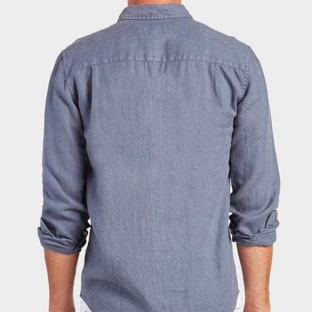 Academy Brand Men's Hampton Long Sleeve Shirt - Pilot Blue Academy Brand