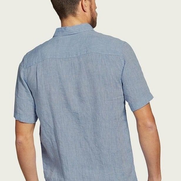 Academy Brand Men's Hampton Short Sleeve Shirt - Chambray Academy Brand