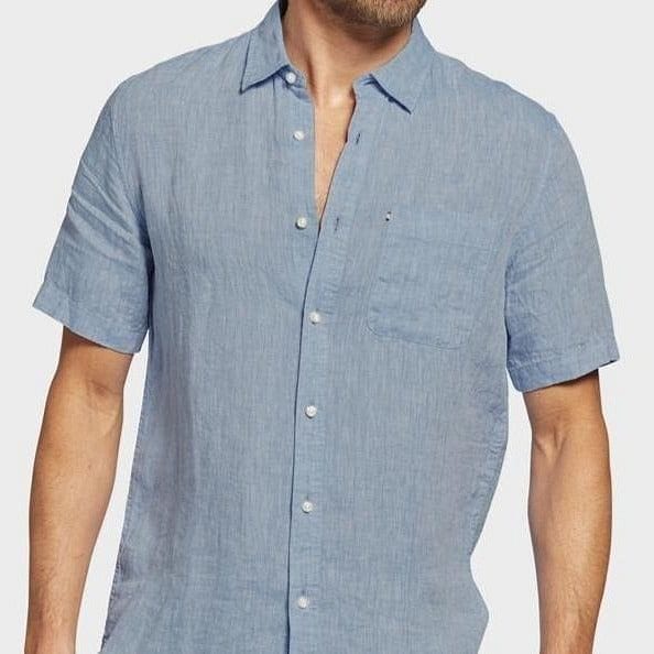 Academy Brand Men's Hampton Short Sleeve Shirt - Chambray Academy Brand