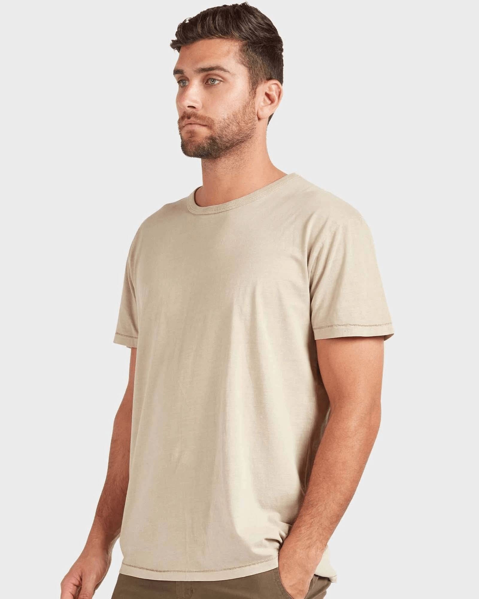 Academy Brand Men's Jimmy T-shirt - Seagrass Green Academy Brand