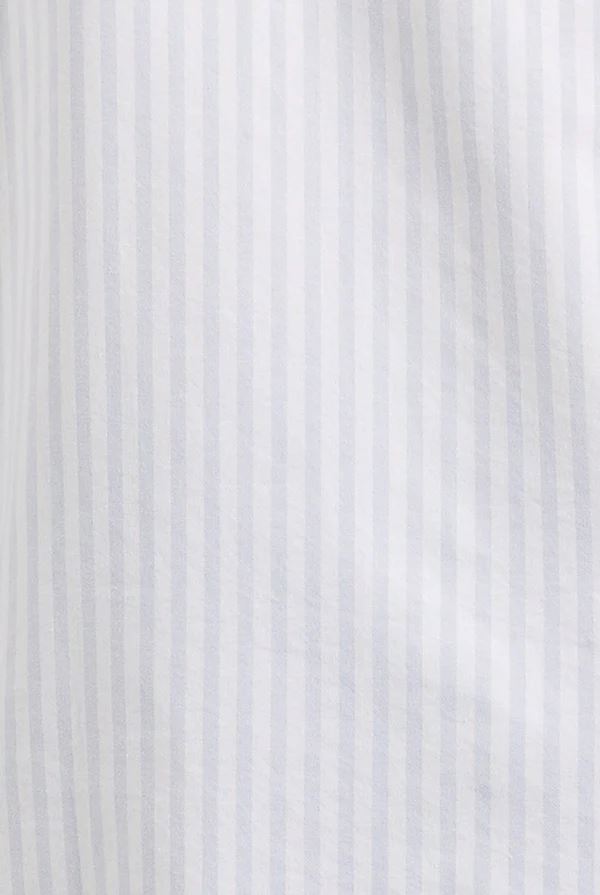 Academy Brand Men's Vintage Oxford Shirt - Pearl Blue Stripe Academy Brand