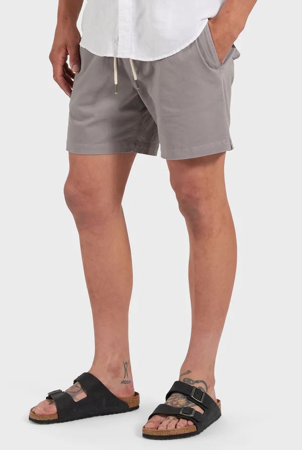 Academy Brand Men's Volley Short - Dove Grey Academy Brand