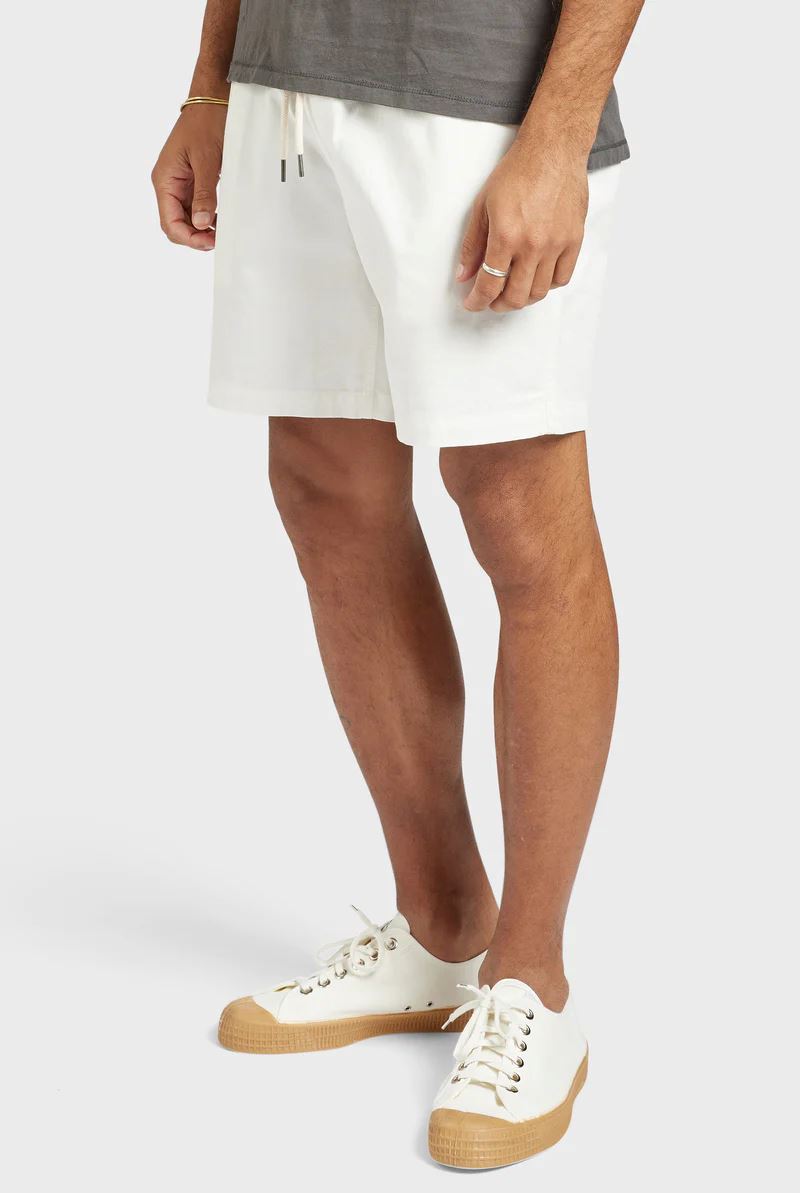 Academy Brand Men's Volley Short - White Academy Brand