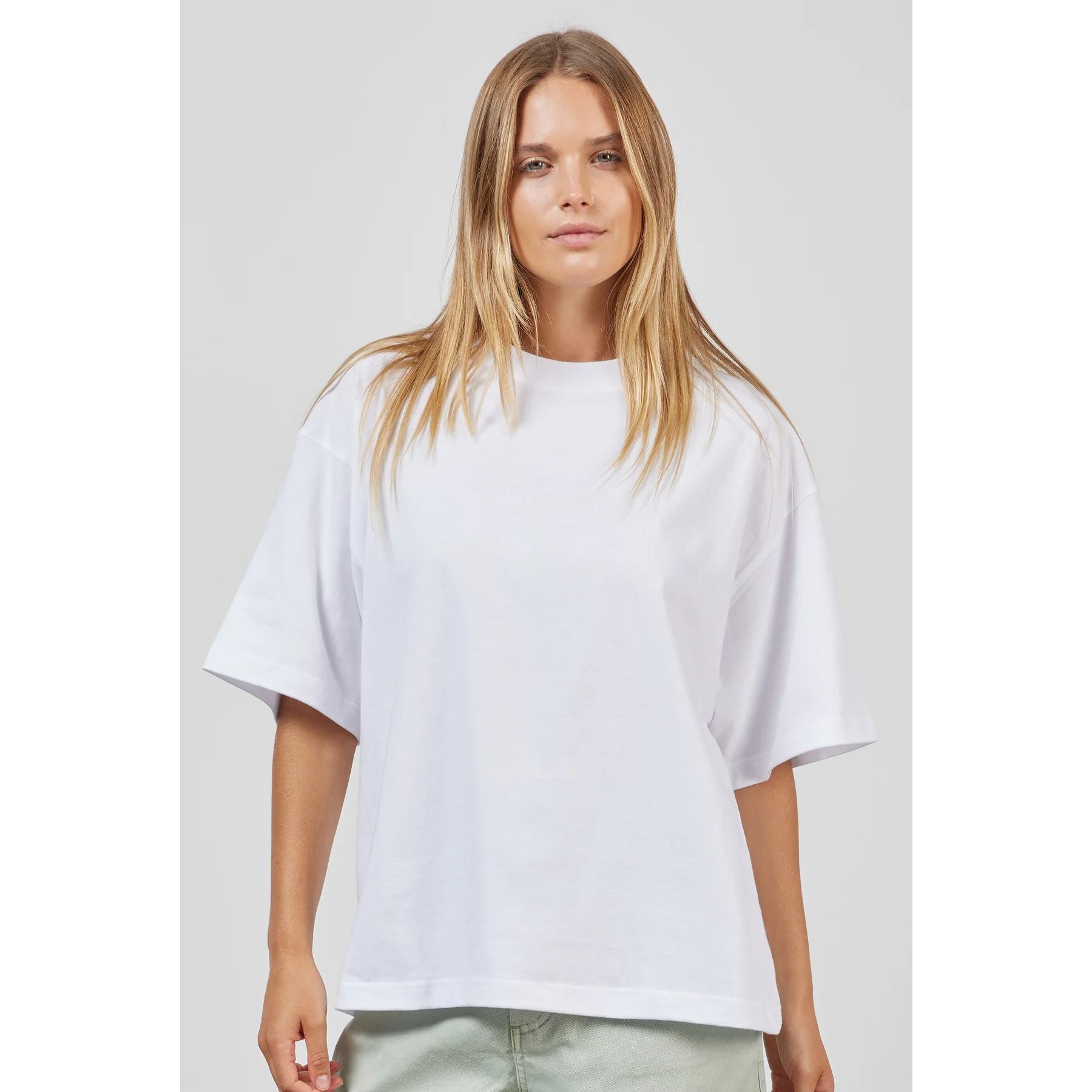 Academy Brand Women's Relaxed Tee - White Academy Brand