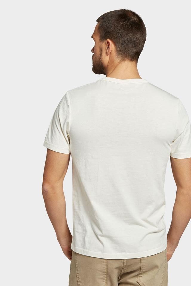 Academy Brand Men's Zypher T-shirt - Ecru Academy Brand