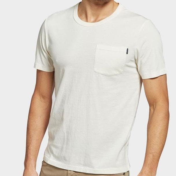 Academy Brand Men's Zypher T-shirt - Ecru Academy Brand