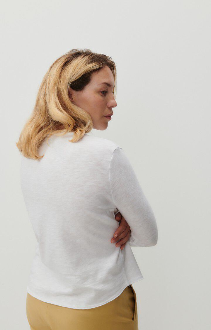 American Vintage Long Sleeve Sonoma Tee - White American Vintage