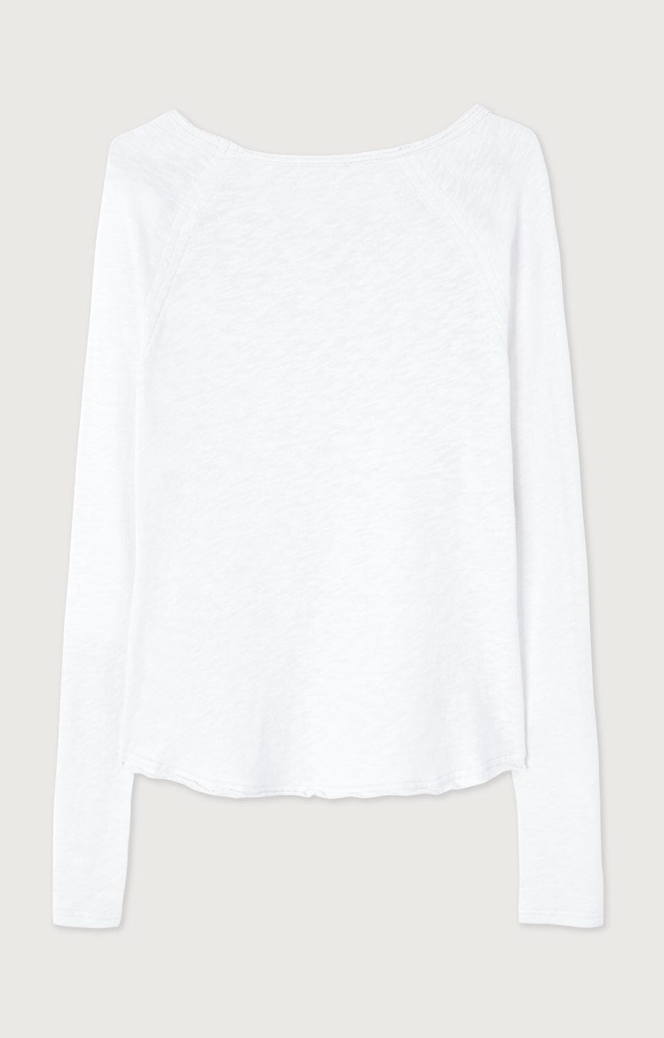 American Vintage Long Sleeve Sonoma Tee - White American Vintage
