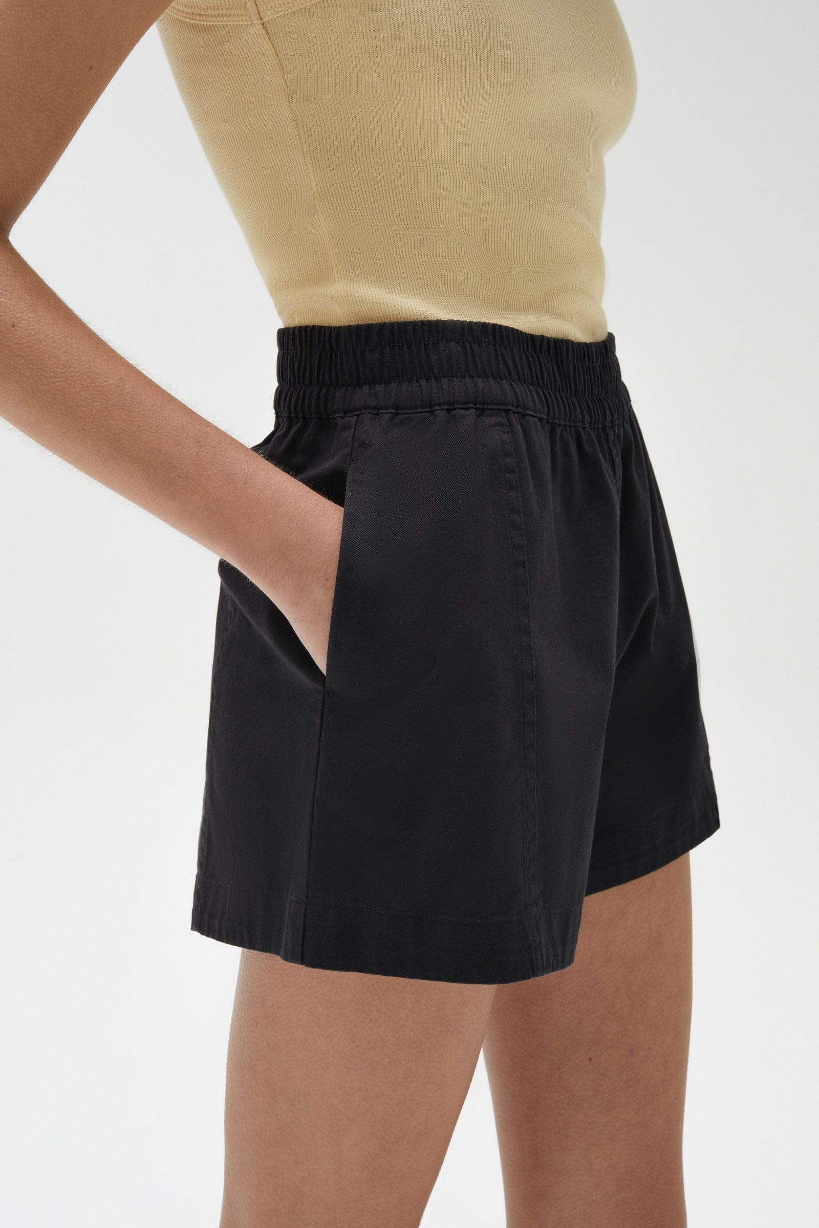 Assembly Label Maia Twill Short - Black Assembly Label