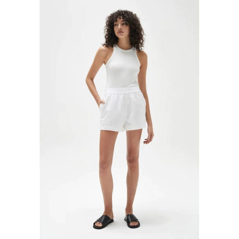 Assembly Label Maia Twill Short - White Assembly Label