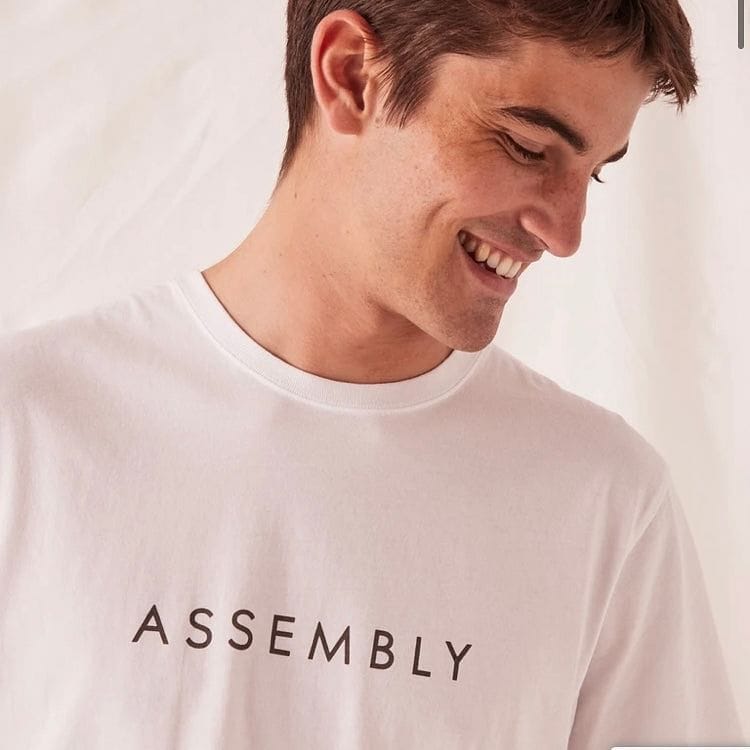 Assembly Label Marley Tee - White Assembly Label