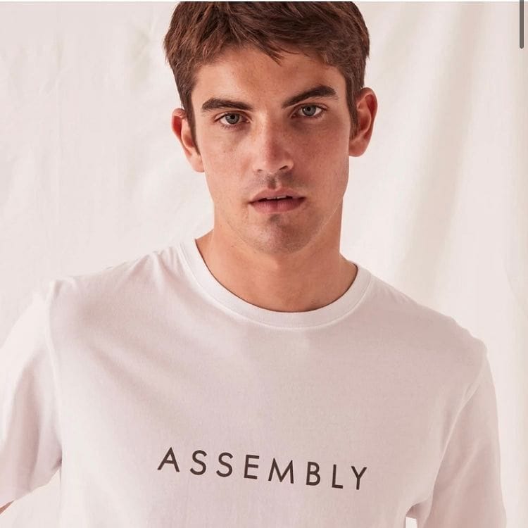 Assembly Label Marley Tee - White Assembly Label