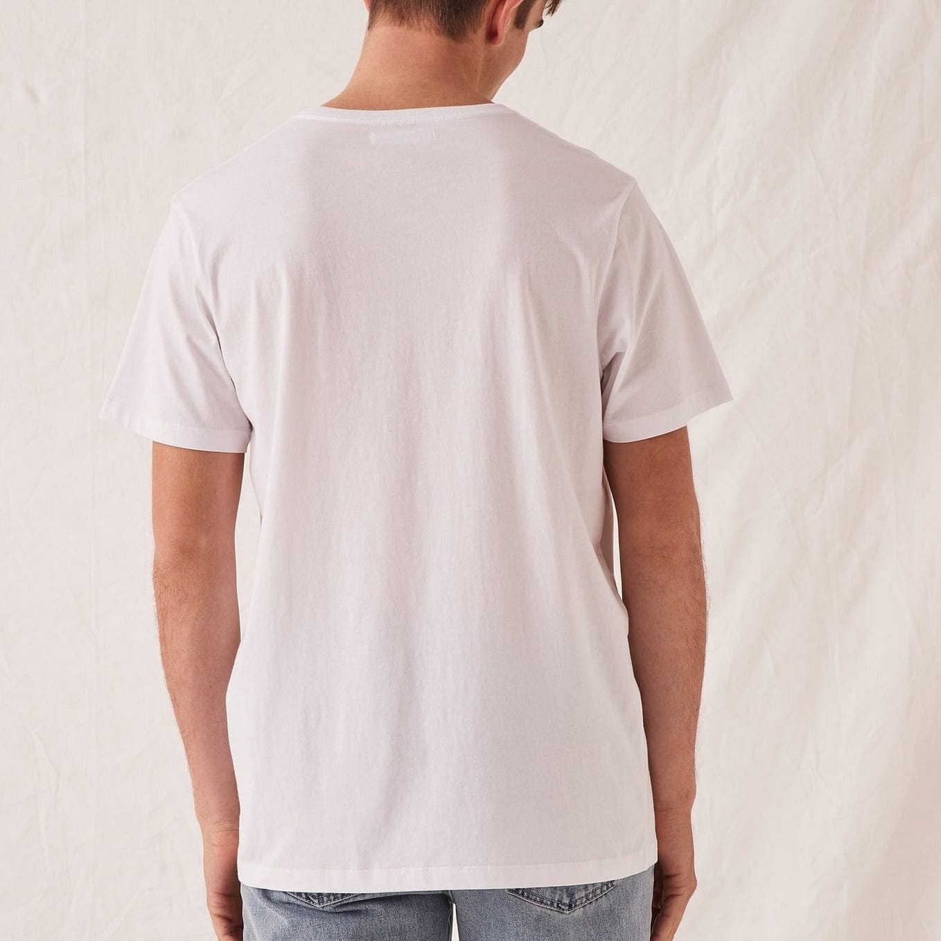 Assembly Label Men's Logo Tee - White Assembly Label