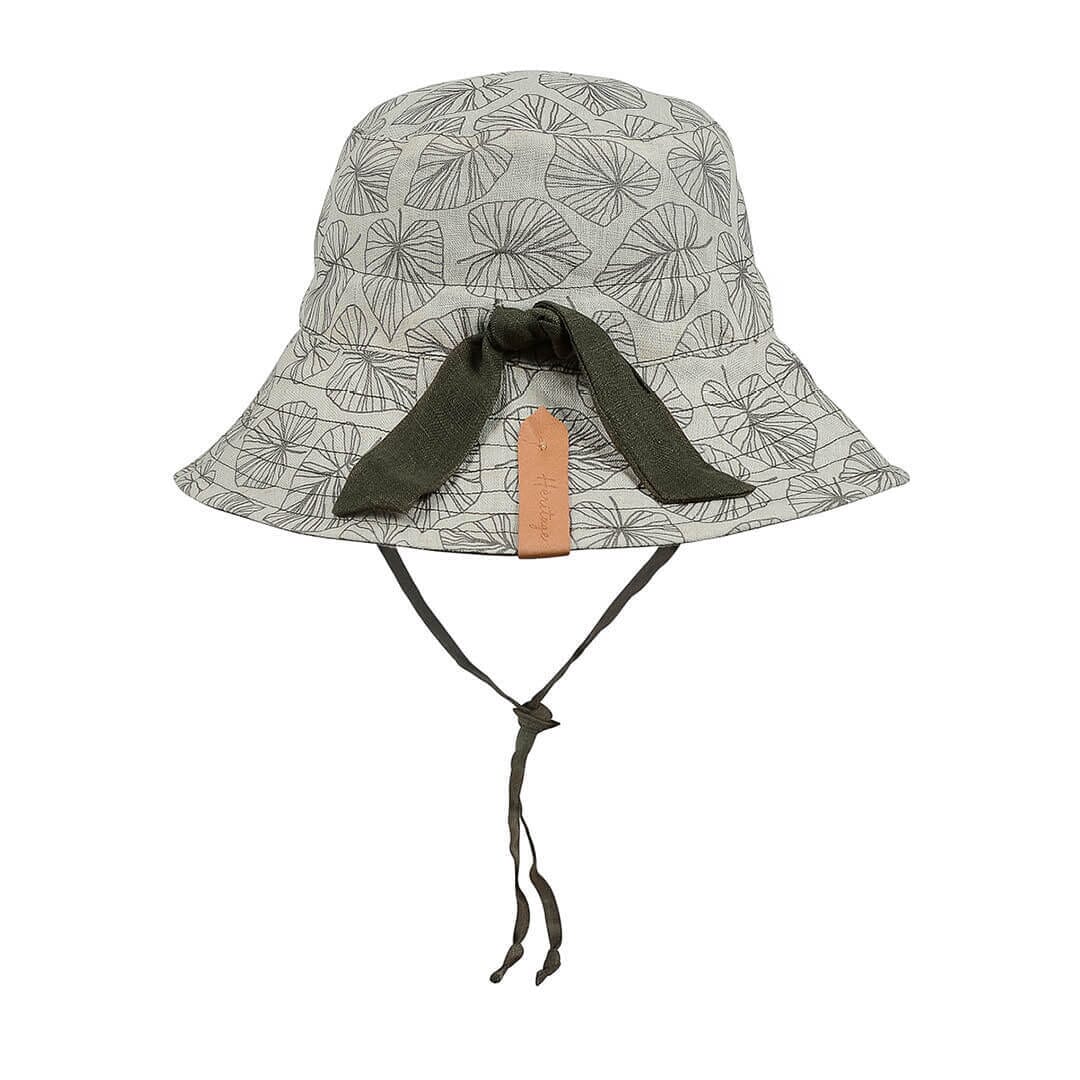 Bedhead Explorer Kids Reversible Classic Bucket Hat - Leaf/Moss Bedhead