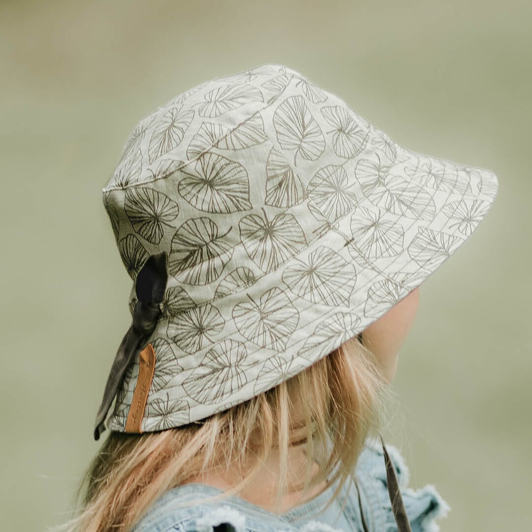 Bedhead Explorer Kids Reversible Classic Bucket Hat - Leaf/Moss Bedhead