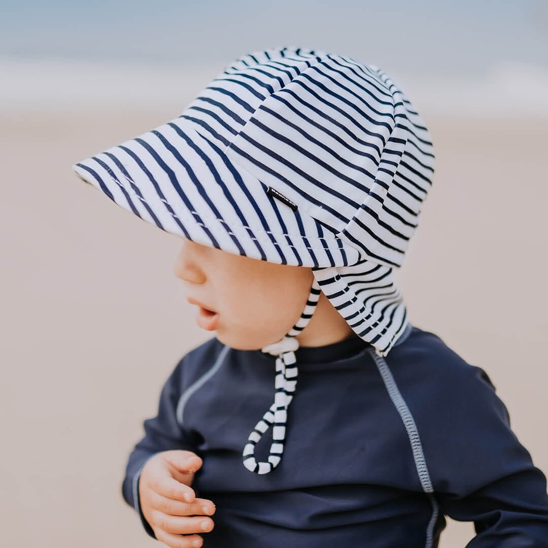 Bedhead Kids Swim Legionnaire Beach Hat - Stripe Bedhead