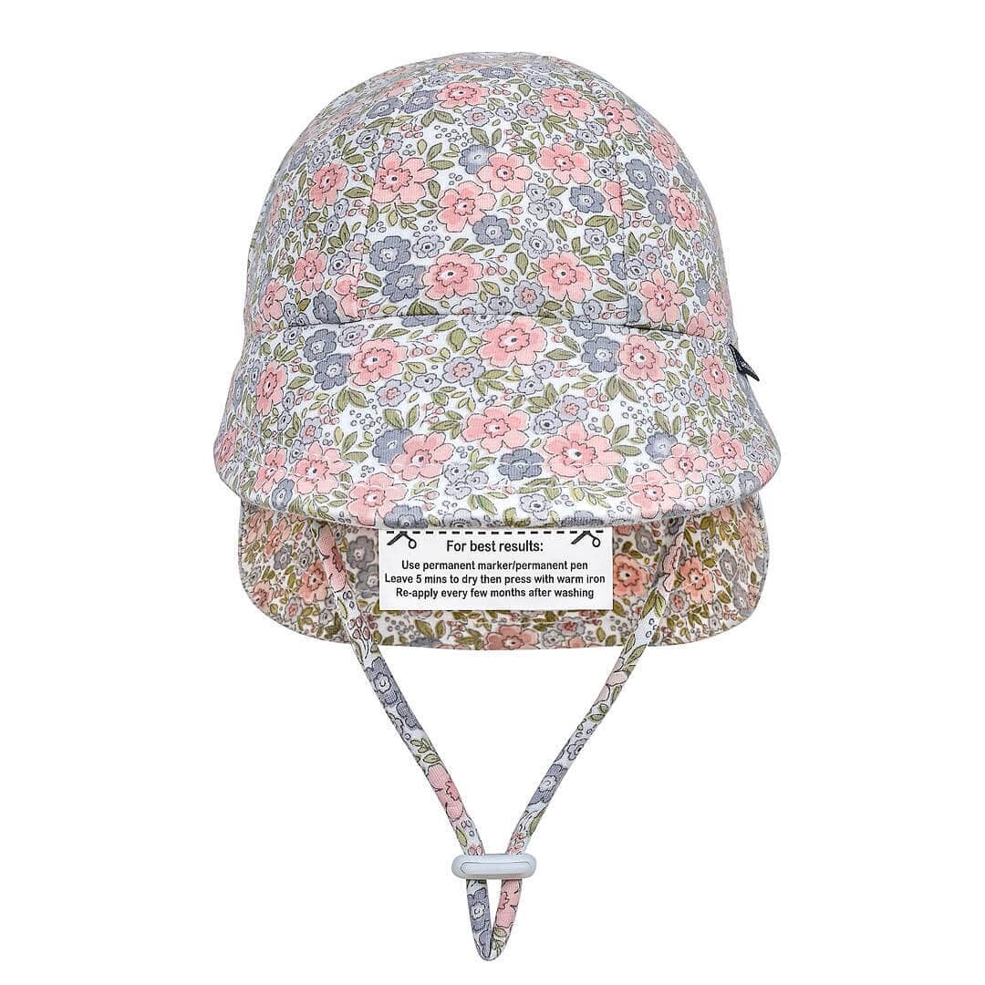 Bedhead Legionnaire Flap Sun Hat - Violet Bedhead