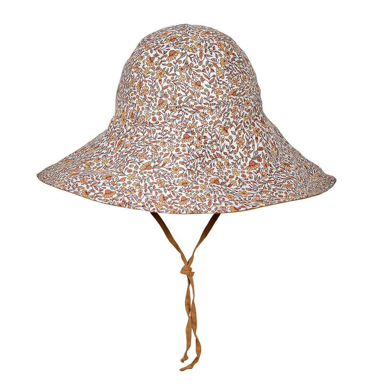 Bedhead Sightseer Girls Wide-Brimmed Sun Hat - Mary/Maize Bedhead