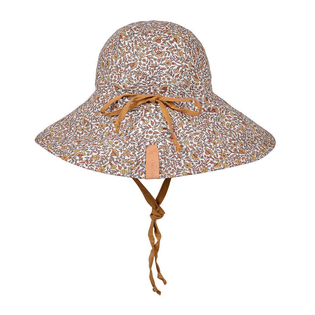 Bedhead Sightseer Girls Wide-Brimmed Sun Hat - Mary/Maize Bedhead