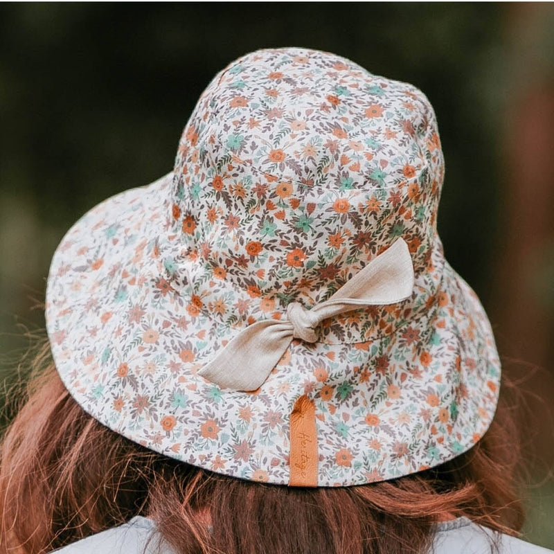 Bedhead Vacationer Reversible Ladies Sun Hat - Faith/Flax Bedhead