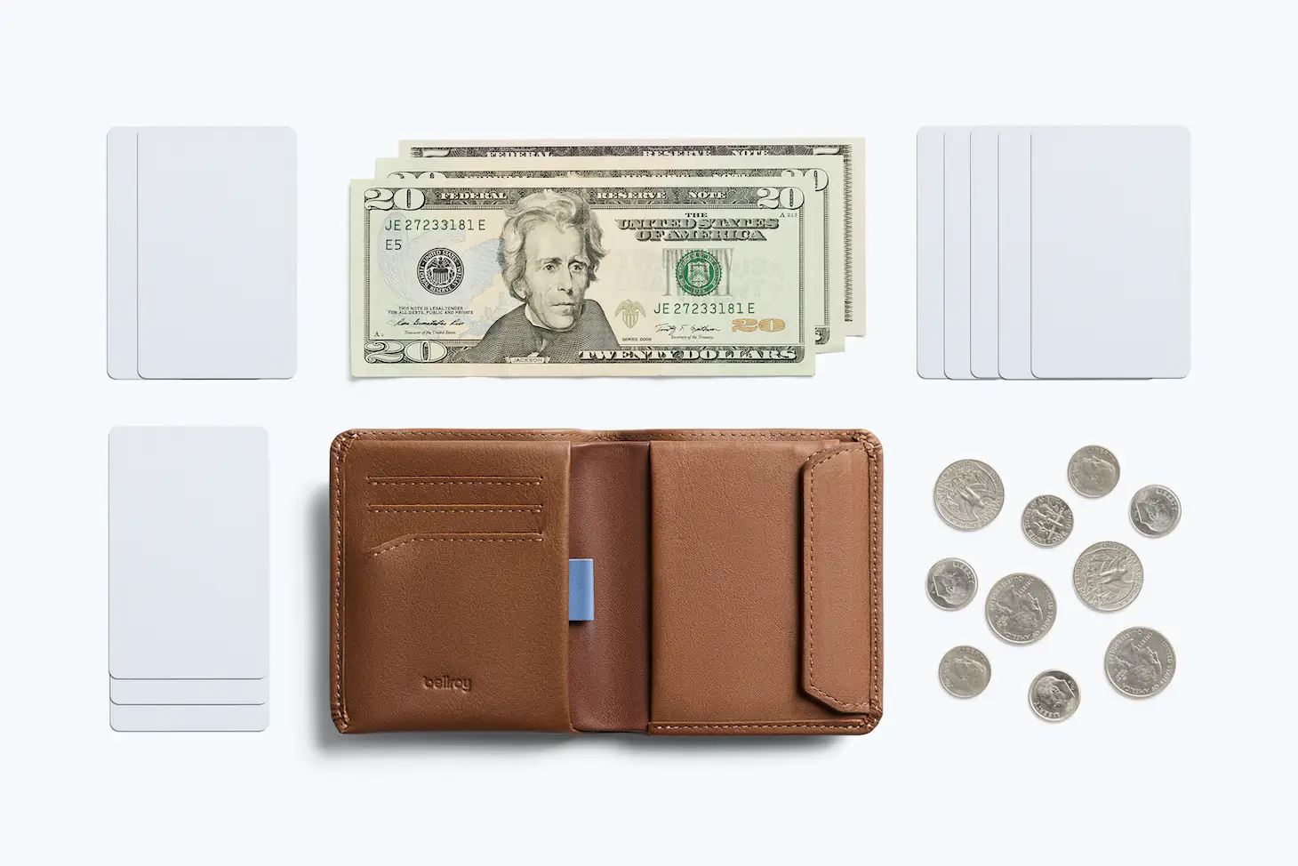 Bellroy Coin Wallet - Hazelnut Bellroy