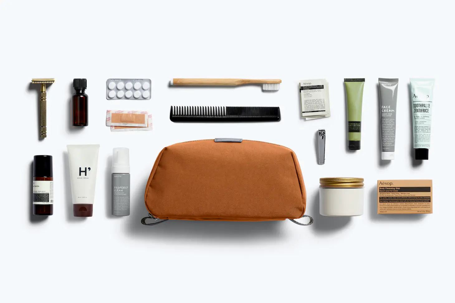 Bellroy Toiletry Kit Plus - Bronze Bellroy