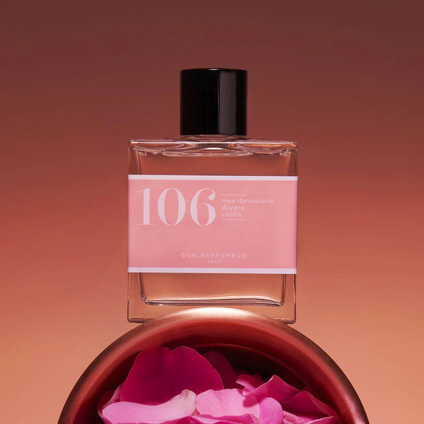 Bon Parfumeur Eau de Parfum 106: damascena rose | davana | Vanilla - Floral 30ml Bon Parfumeur