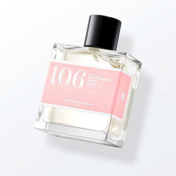 Bon Parfumeur Eau de Parfum 106: damascena rose | davana | Vanilla - Floral 30ml Bon Parfumeur
