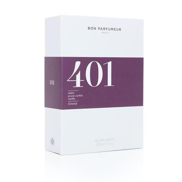 Bon Parfumeur Eau de Parfum 401: cedar / candied plum / vanilla 30mL Bon Parfumeur