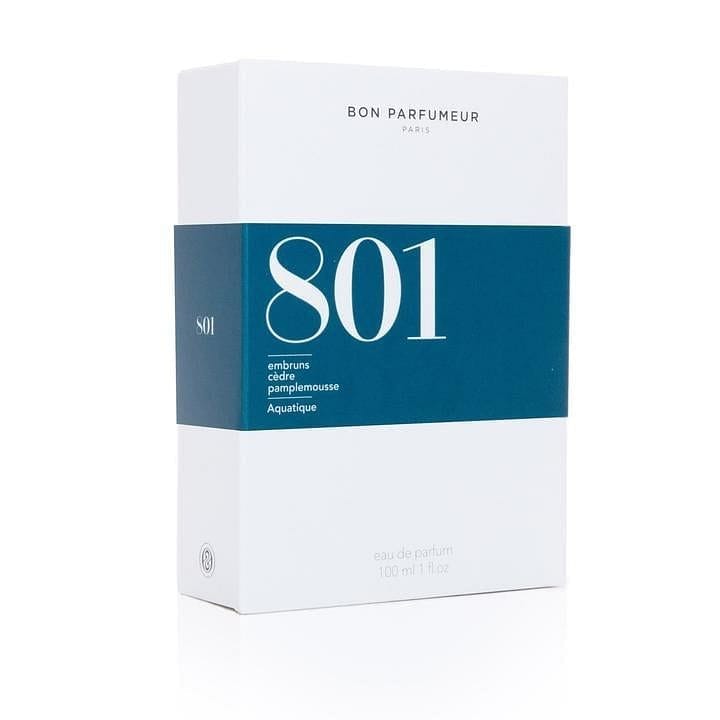 Bon Parfumeur Eau de Parfum 801 : sea spray / cedar / grapefruit 30 mL Bon Parfumeur