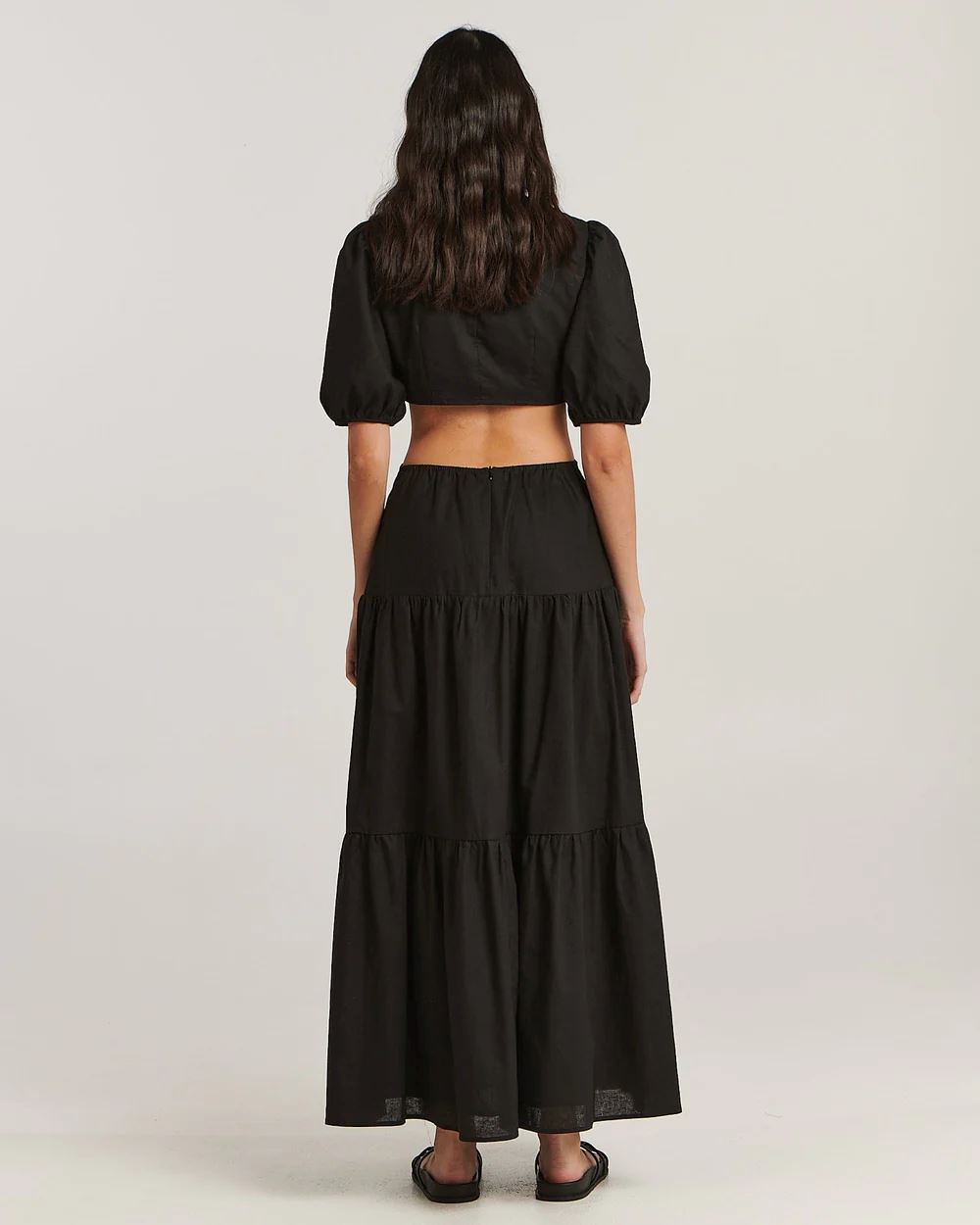 Charlie Holiday Paige Maxi Dress - Black Charlie Holiday