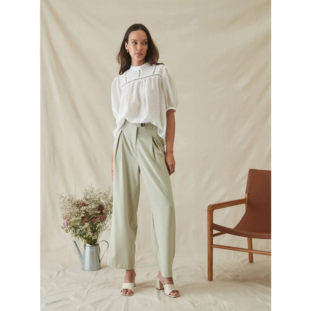 Esmaee Villa Pants - Soft Mint Esmaee