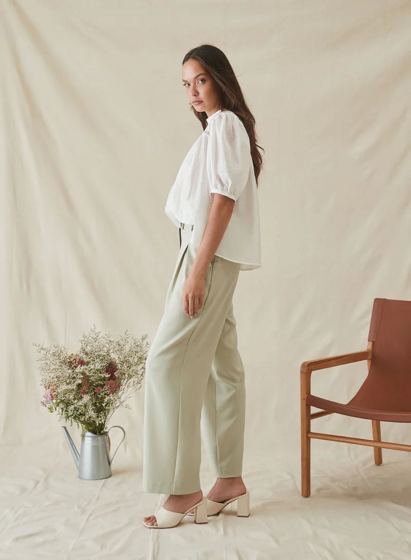 Esmaee Villa Pants - Soft Mint Esmaee