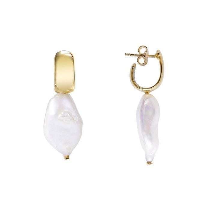 Fairley Keshi Luna Hoops - Gold Fairley