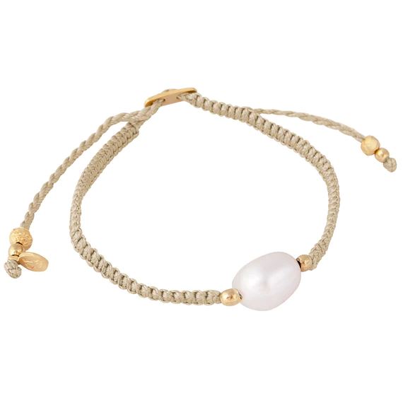 Fairley Pearl Rope Bracelet - Sand Fairley