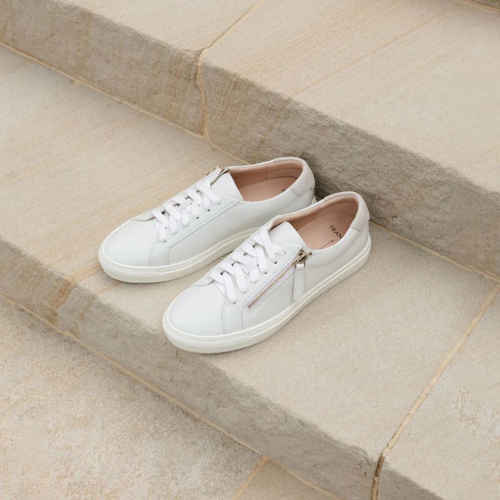 Frankie4 Billie Sneaker - White Tumbled Frankie4