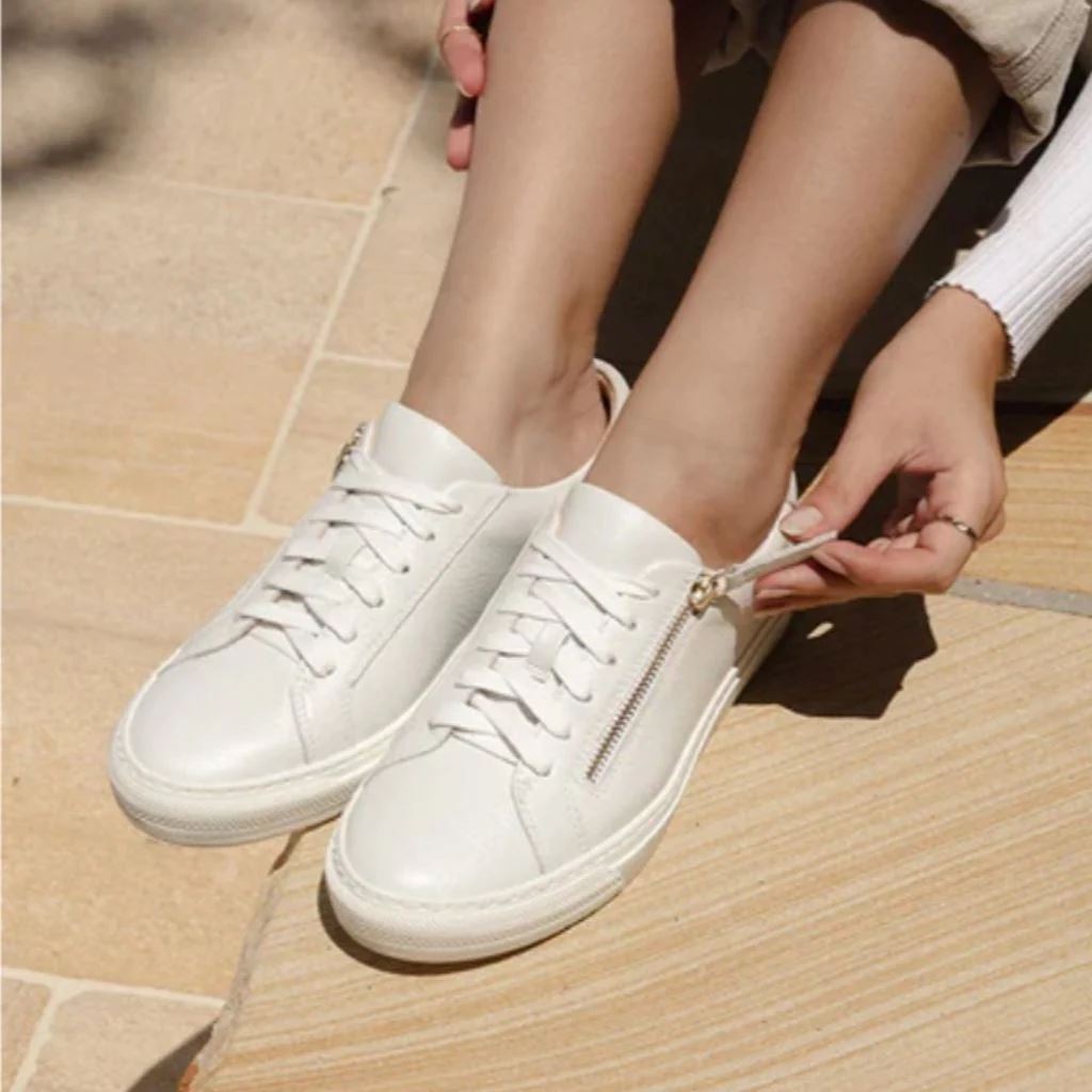 Frankie4 Billie Sneaker - White Tumbled Frankie4