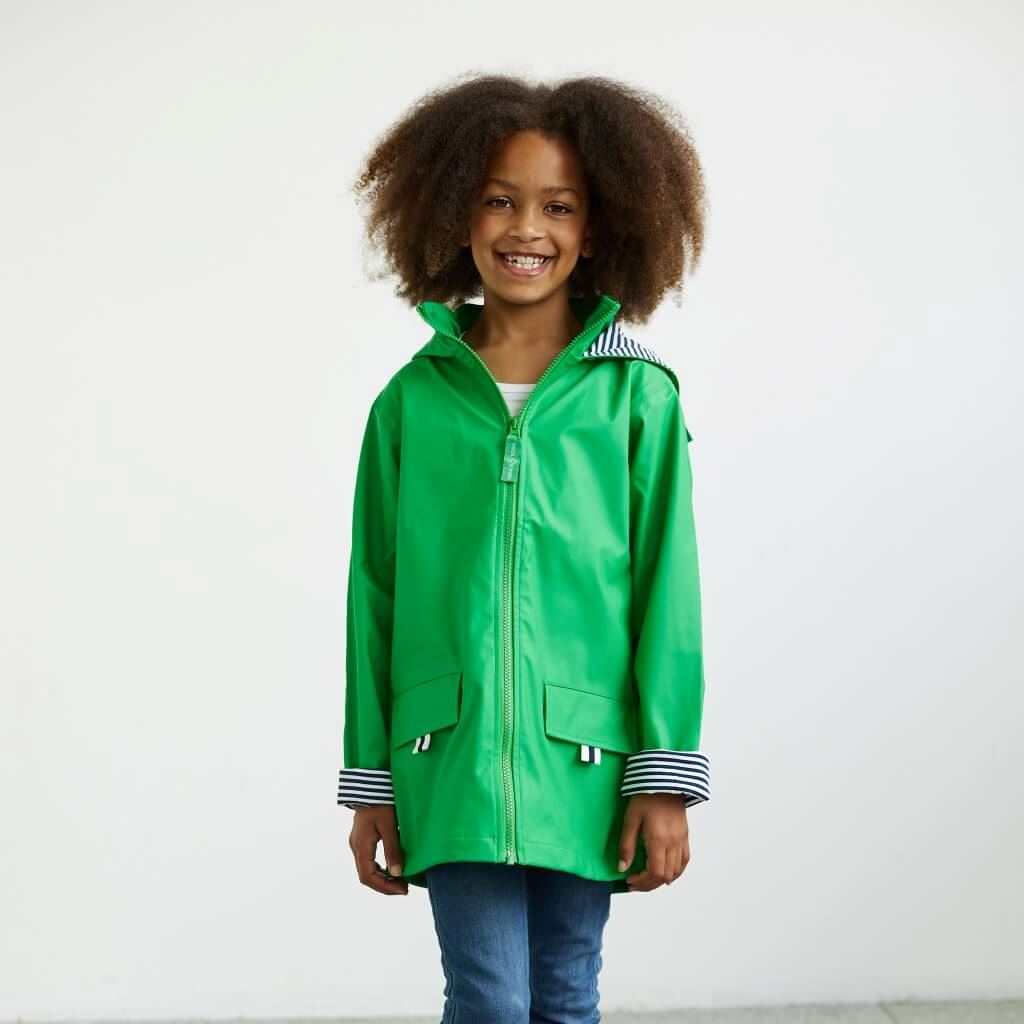 French Soda Kids Raincoat - Green French Soda