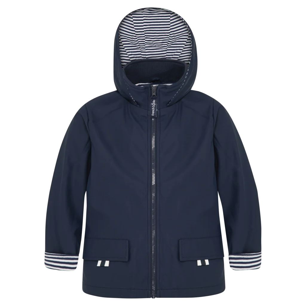 French Soda Kids Raincoat - Navy French Soda