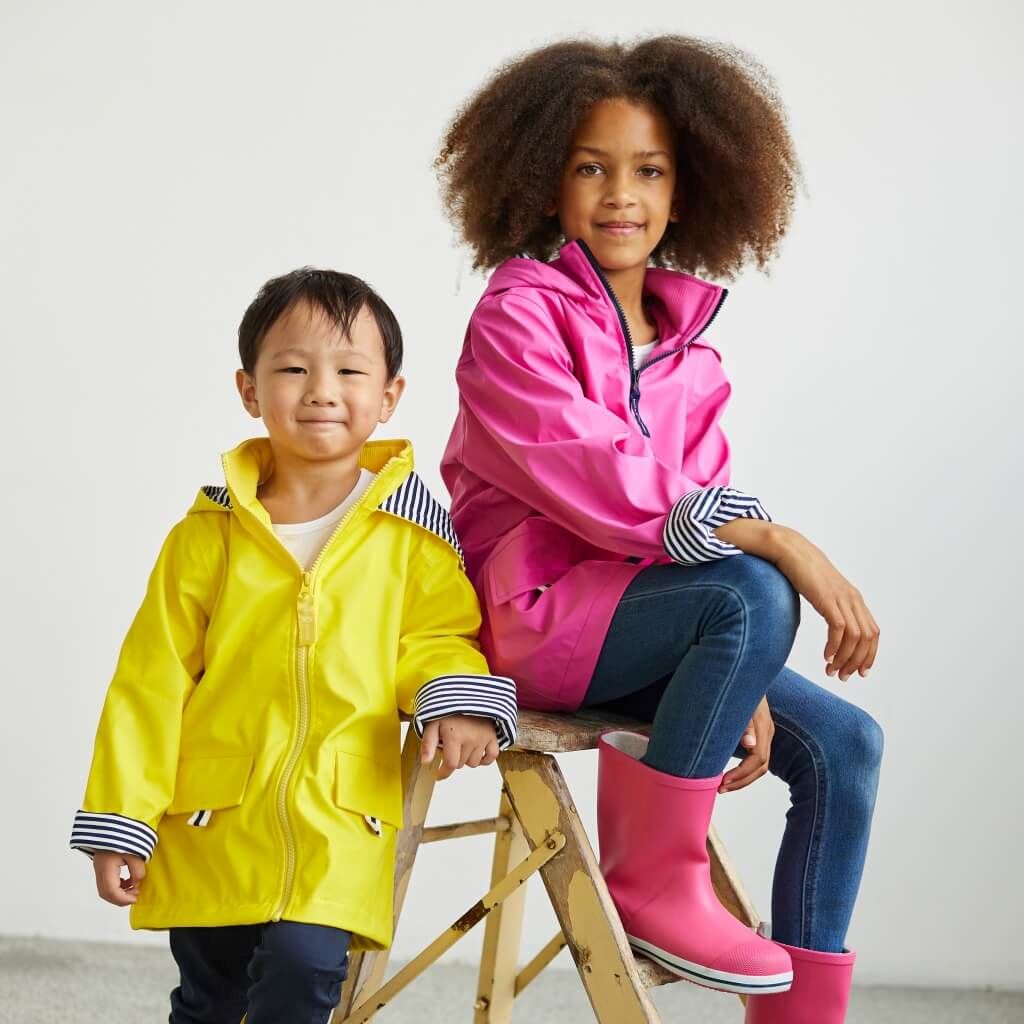 French Soda Kids Raincoat - Yellow French Soda