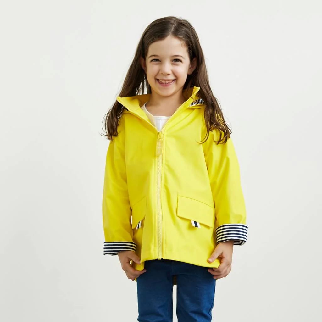 French Soda Kids Raincoat - Yellow French Soda