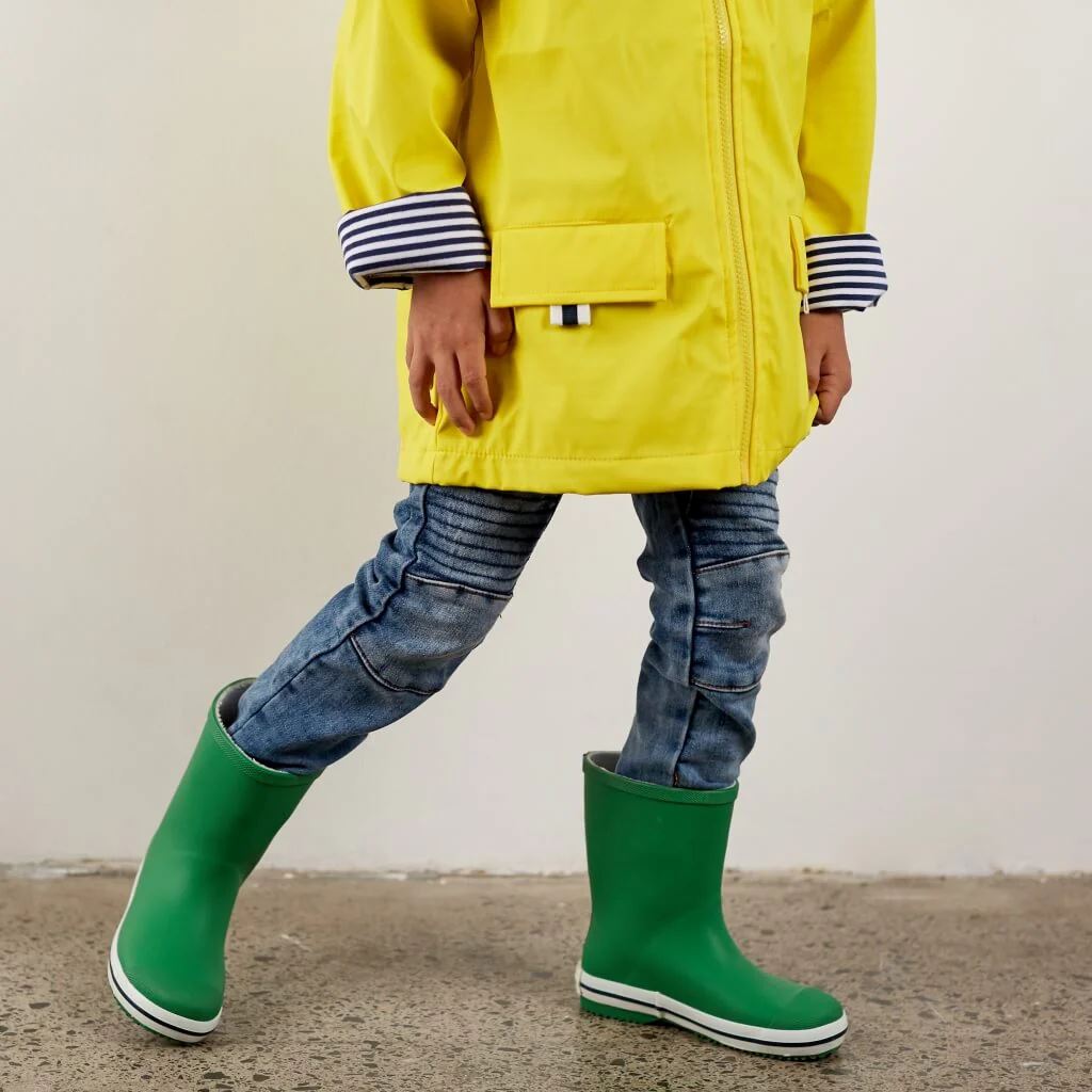 French Soda Kids Raincoat - Yellow French Soda