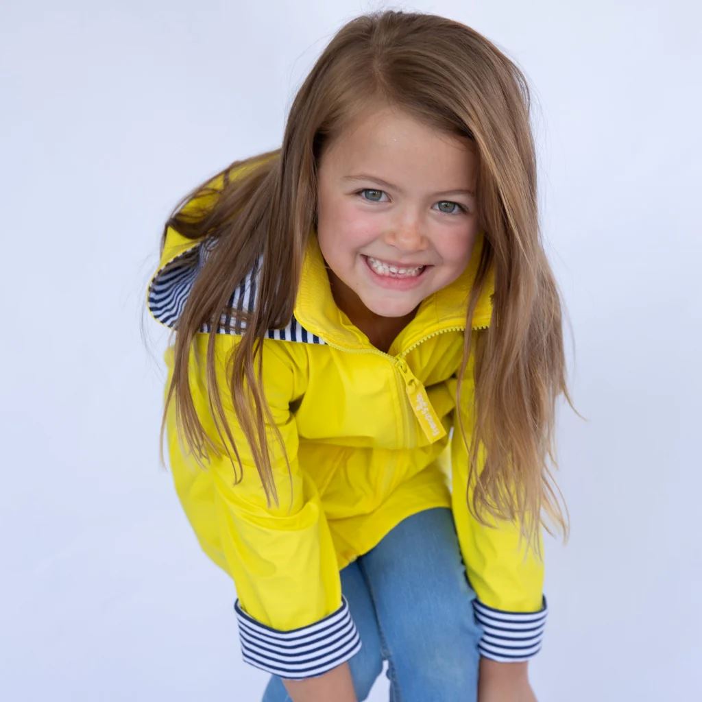 French Soda Kids Raincoat - Yellow French Soda