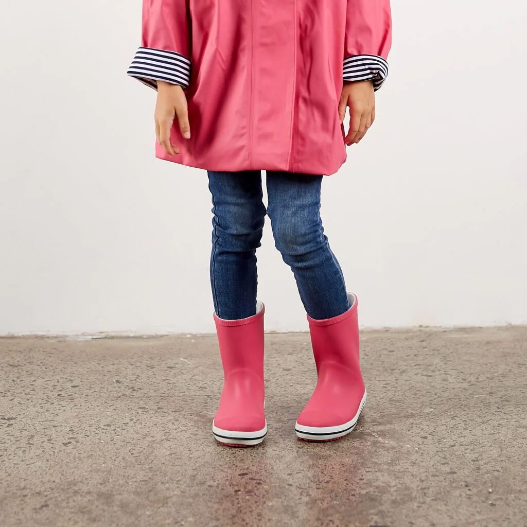 French Soda Kids Rubber Gumboot - Pink French Soda