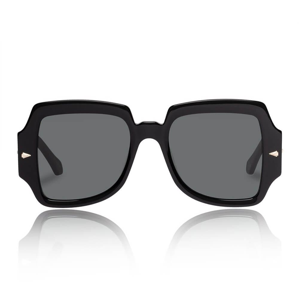 Karen Walker Ultra Vulture Sunglasses - Black Karen Walker